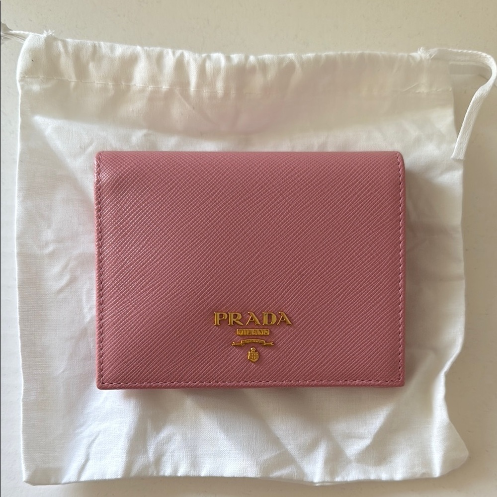 Prada Small Saffiano Leather Wallet